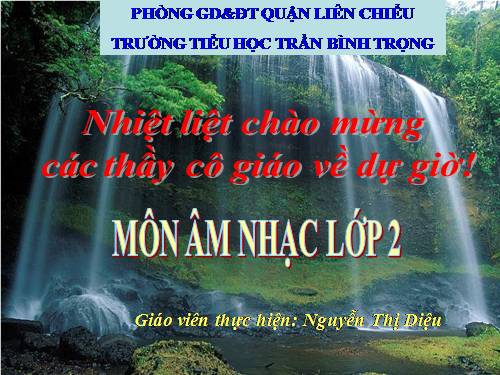 Âm nhạc - Tiết 16 - Kể chuyện Âm nhạc nghe nhạc - Lớp 2