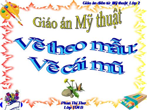 Bài 9. Vẽ cái mũ (nón)