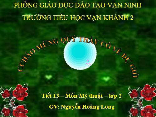 Bài 13. Đề tài Vườn hoa hoặc công viên