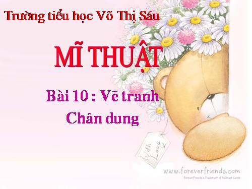 Bài 10. Đề tài tranh chân dung