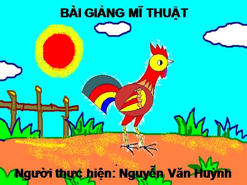 Bài 6. Màu sắc, vẽ màu vào hình có sẵn