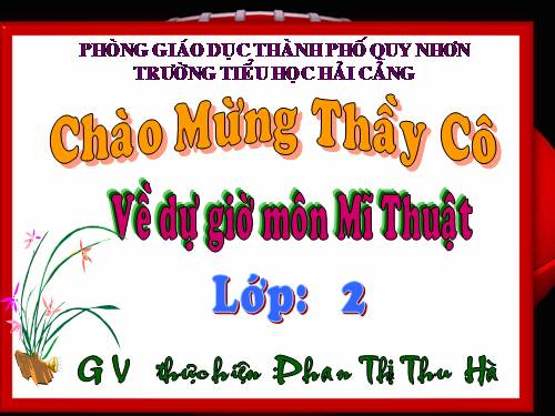 Bài 14. Vẽ tiếp hoạ tiết vào hình vuông và vẽ màu