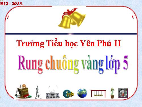 rung chuông vàng tiểu học