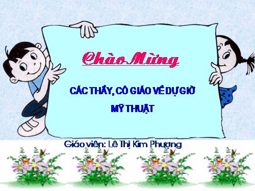 Bài 12. Vẽ lá cờ (cờ Tổ Quốc hoặc cờ lễ hội)