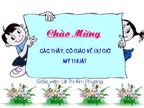 Bài 11. Vẽ tiếp hoạ tiết vào đường diềm và vẽ màu