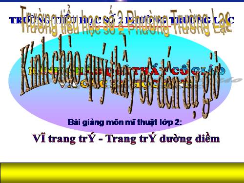 Bài 22. Trang trí đường diềm