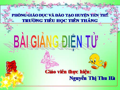 Bài 4. Đề tài vườn cây đơn giản