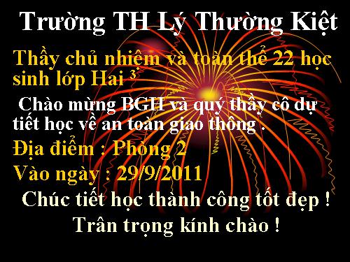 Bài 4. Đi bộ an toàn trên đường