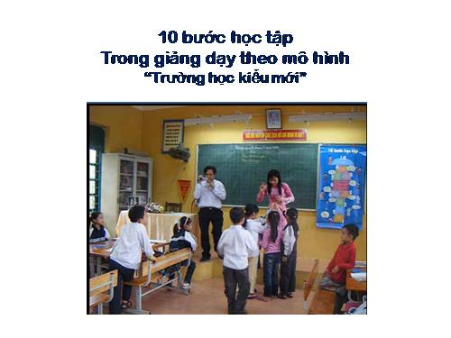 10 bước học tập của học sinh