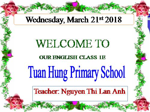 Tiếng Anh Next stop 1. Unit 4. Lesson 1