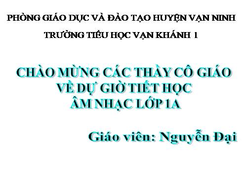 Bài 1. Quê hương tươi đẹp