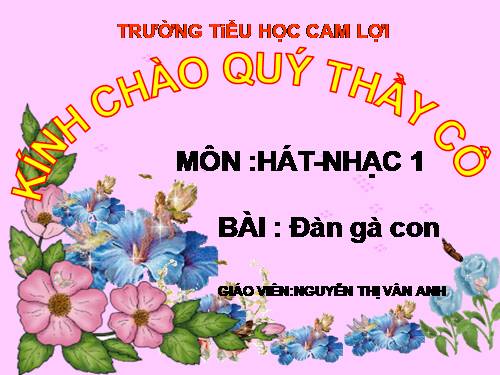 Bài 5. Đàn gà con