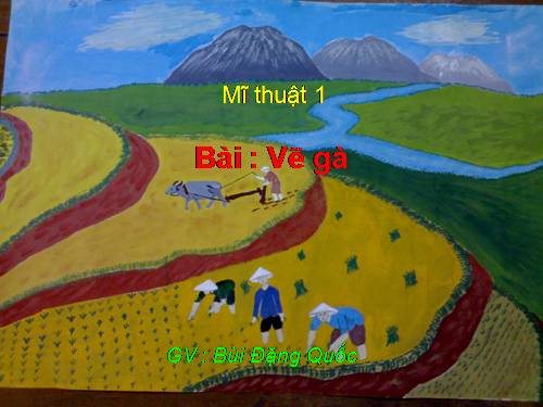 Bài 19. Vẽ gà