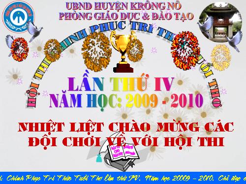 HỘI THI TIỂU HỌC