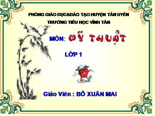 Bài 2. Vẽ nét thẳng