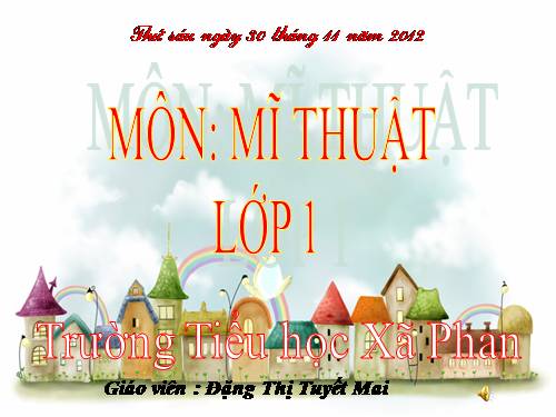 Bài 15. Vẽ cây, vẽ nhà