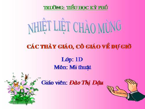 Bài 26. Vẽ chim và hoa