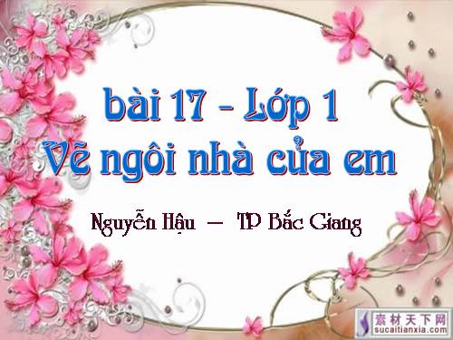 Bài 15. Vẽ cây, vẽ nhà