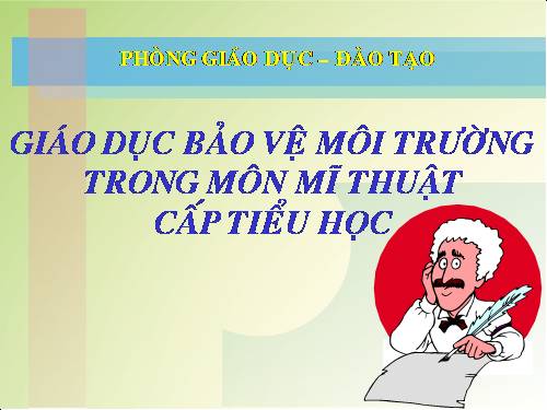 giao duc moi truong