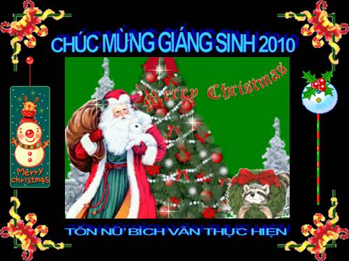 Chúc màng giáng sinh