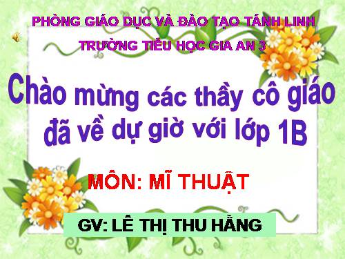 Bài 21. Vẽ màu vào hình vẽ phong cảnh