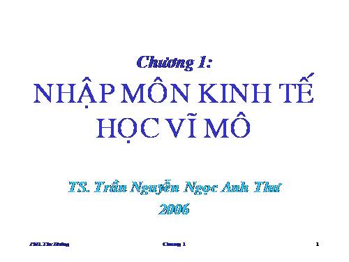 đề thi kinh tế vĩ mô