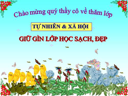 Bài 17. Giữ gìn lớp học sạch, đẹp