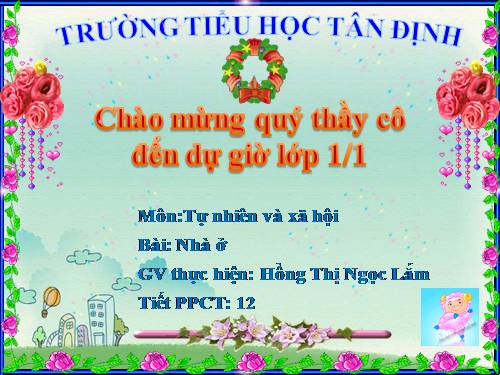 Bài 12. Nhà ở