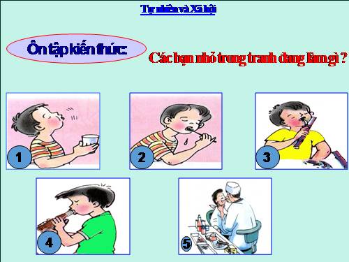 Bài 7. Thực hành: Đánh răng và rửa mặt