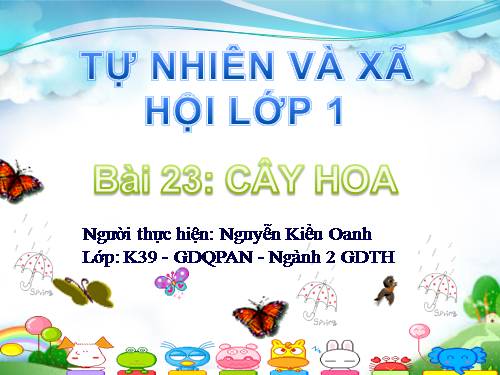 Bài 23. Cây hoa