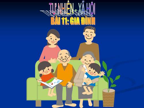 Bài 11. Gia đình