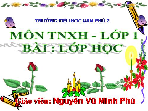 Bài 15. Lớp học