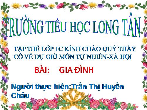 Bài 11. Gia đình