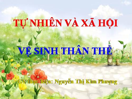 Bài 5. Vệ sinh thân thể