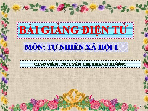 Bài 11. Gia đình