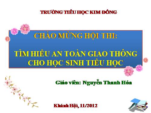 Bài 20. An toàn trên đường đi học