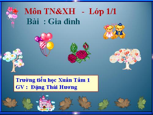 Bài 11. Gia đình