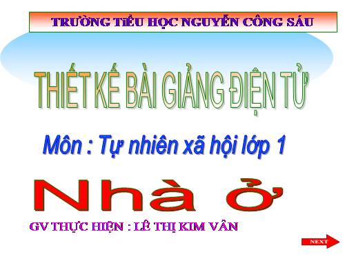 Bài 12. Nhà ở