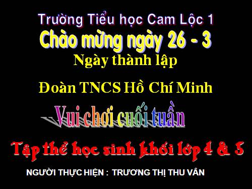 hoat dong ngoai gio vui troi cuoi tuan