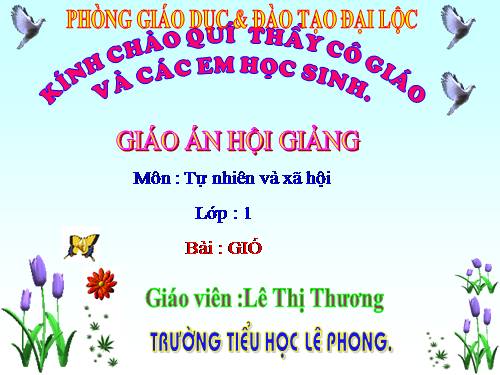 Bài 32. Gió