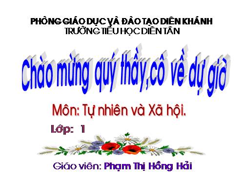 Bài 15. Lớp học