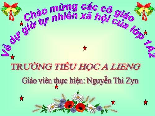 Bài 3. Nhận biết các vật xung quanh