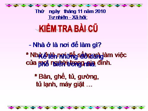 Bài 13. Công việc ở nhà.