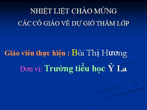 Bài 15. Lớp học