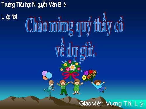 Bài 16. Hoạt động ở lớp