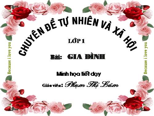 Bài 11. Gia đình