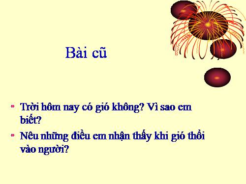 Bài 33. Trời nóng, trời rét