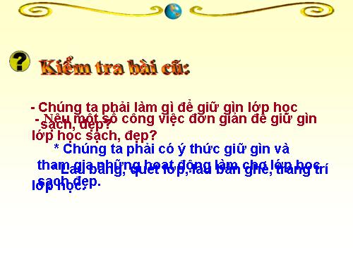 Bài 18. Cuộc sống xung quanh