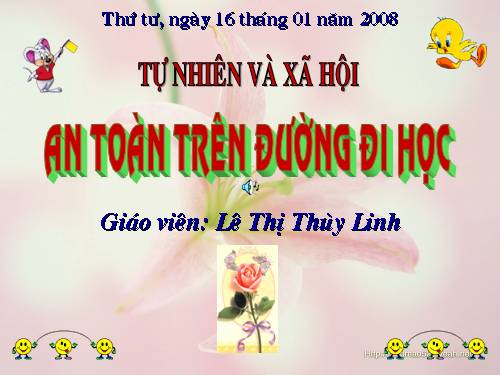 Bài 20. An toàn trên đường đi học