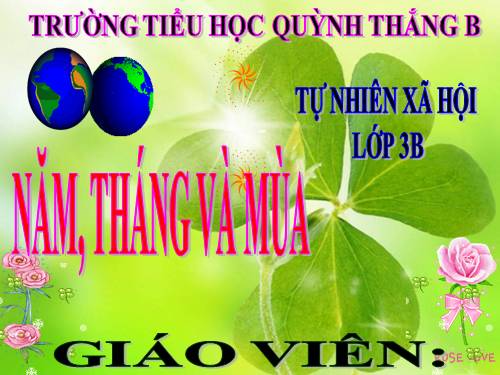 TNXH LỚP 3 TUẦN 32 (BÀI 64)